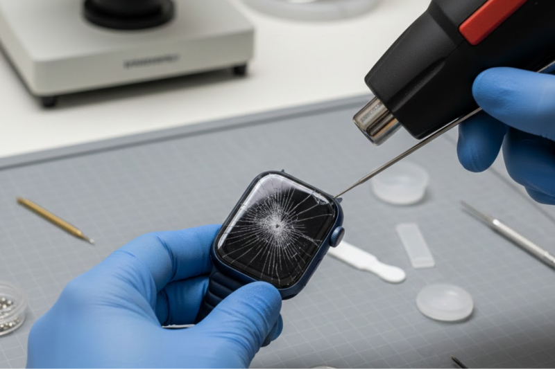 Tudo Sobre a Troca de Vidro do Seu Apple Watch