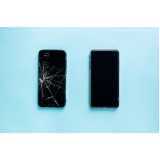 conserto de iphone com tela quebrada preço Próximo a rua Ciro Costa