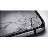 orçamento de conserto de tela de celular com vidro trincado Próximo a rua Ermelinda Americano